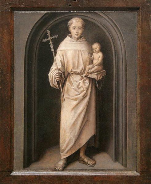 Hans Memling Saint Anthony of Padua Germany oil painting art
